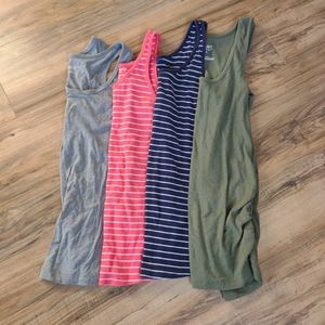 Bundle maternity tanks